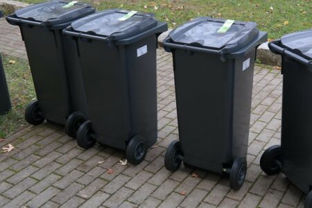 Outdoor Garbage Can Storage Ideas