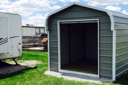 Backyard Garden Sheds from American Steel Carports, Inc.