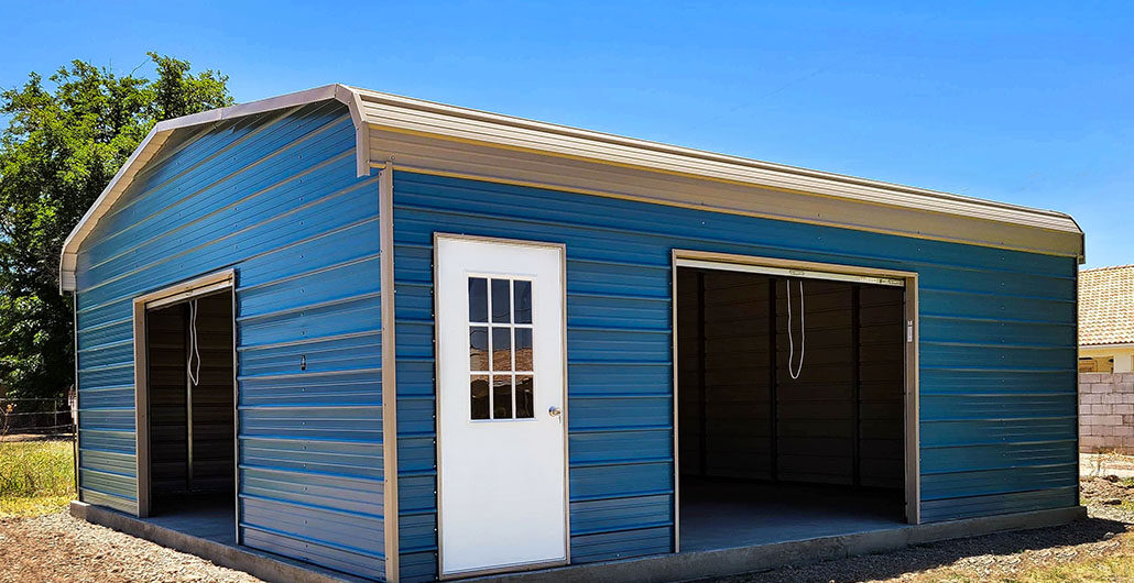 Paint an Old Metal Carport