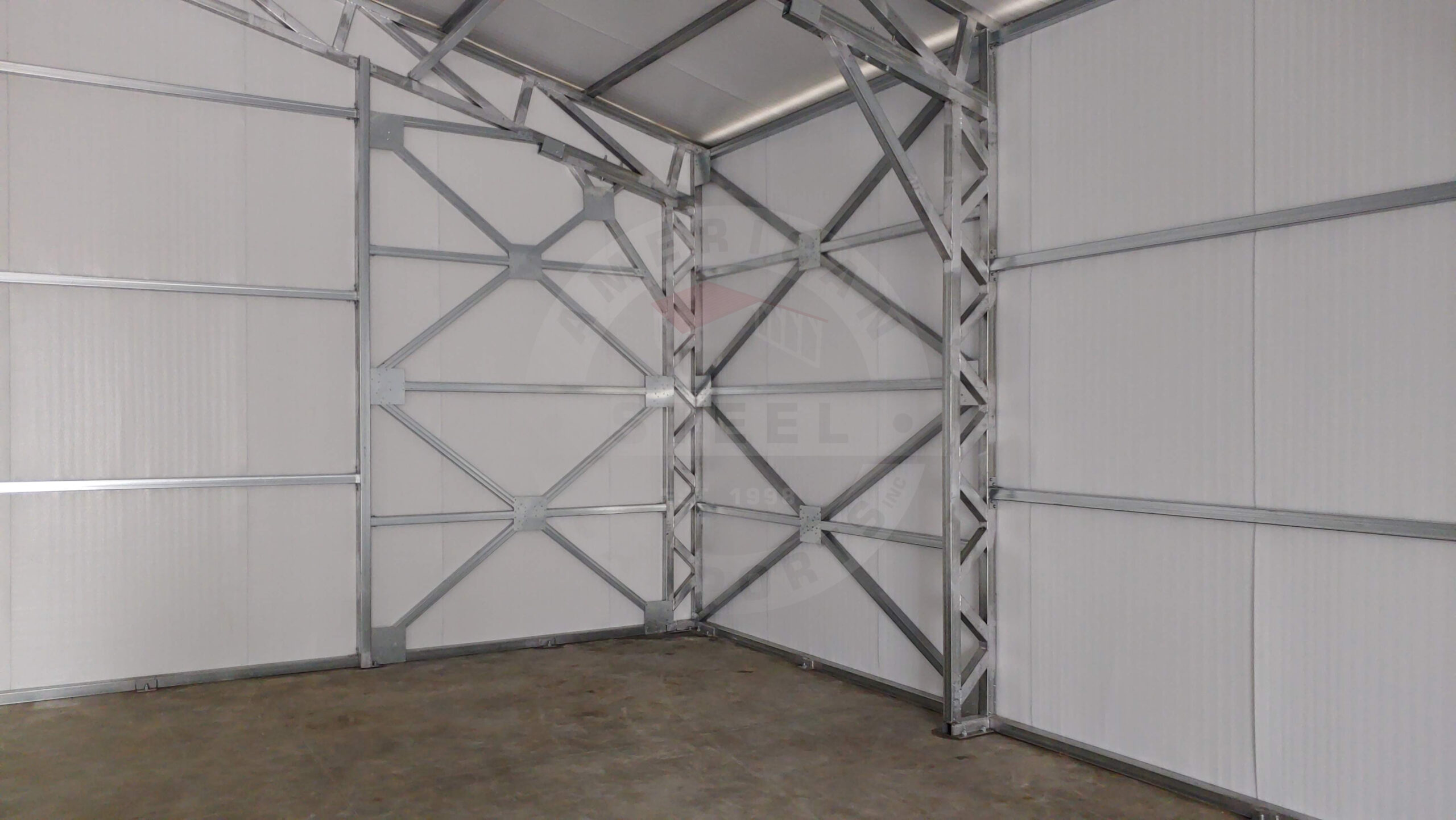 Lexington KY Steel Metal Garage