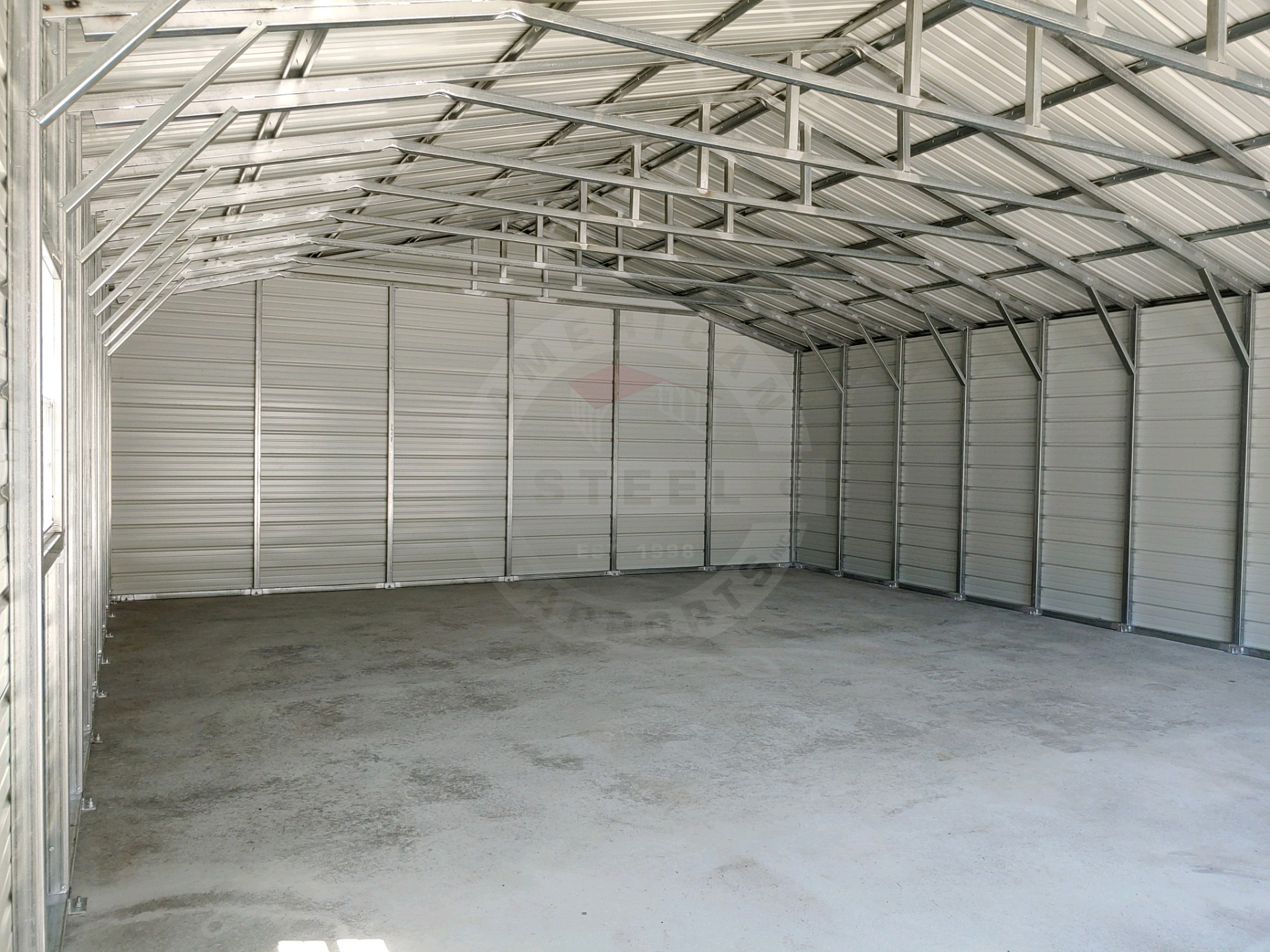Jackson KY Steel Metal Garage
