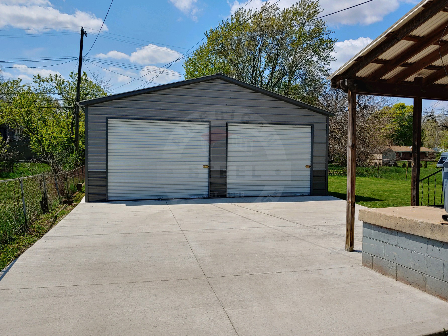 Manchester KY Steel Metal Garage