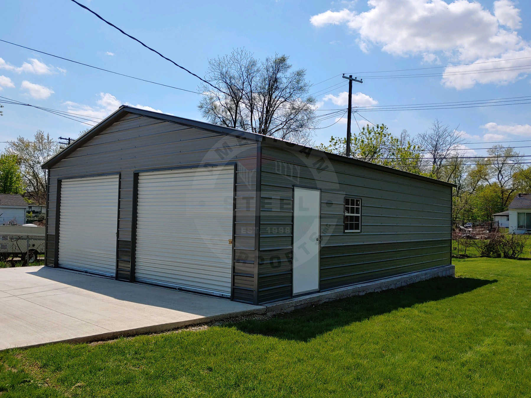 Manchester KY Steel Metal Garage