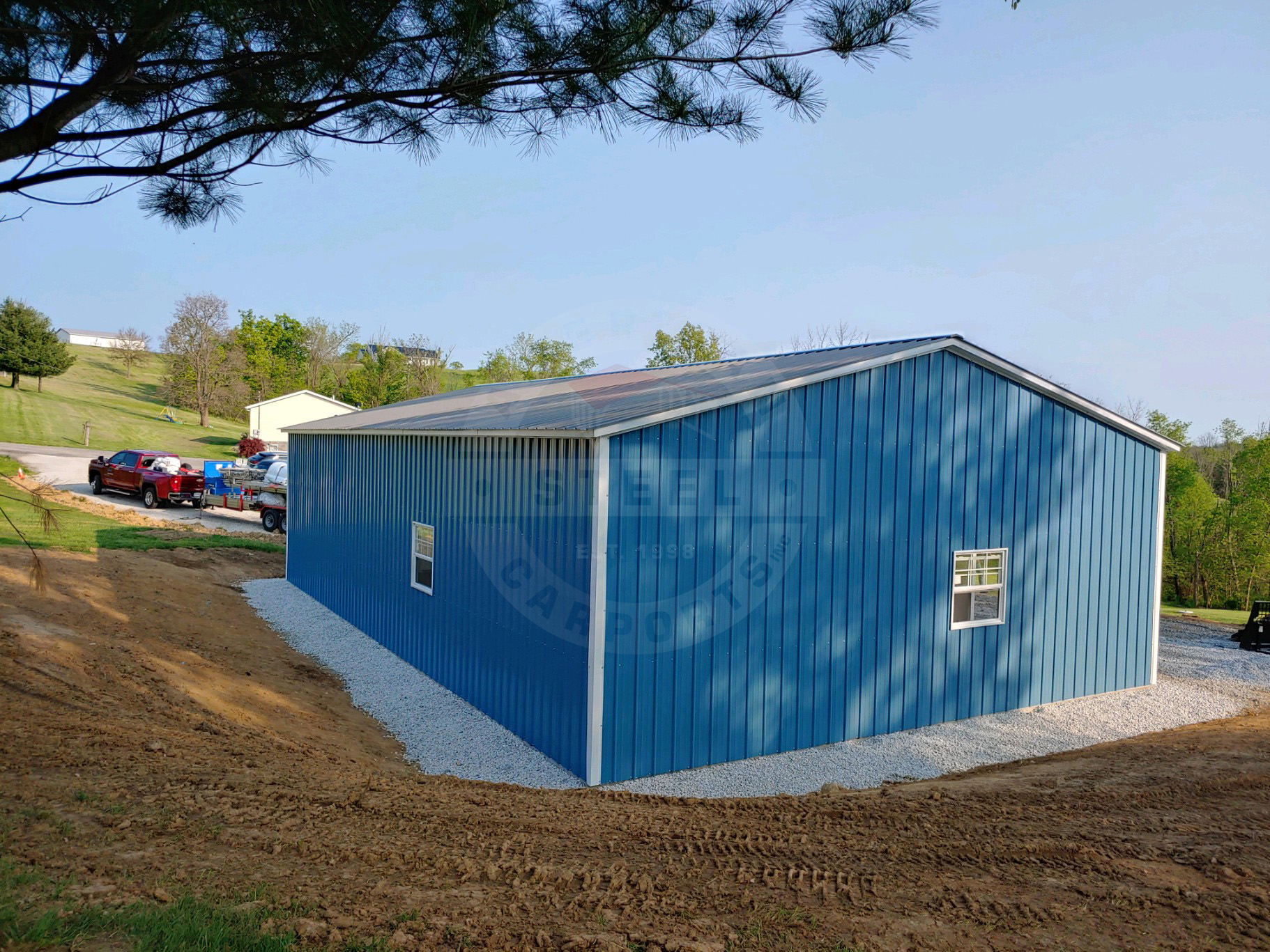 Sandy Hook KY Steel Metal Garage