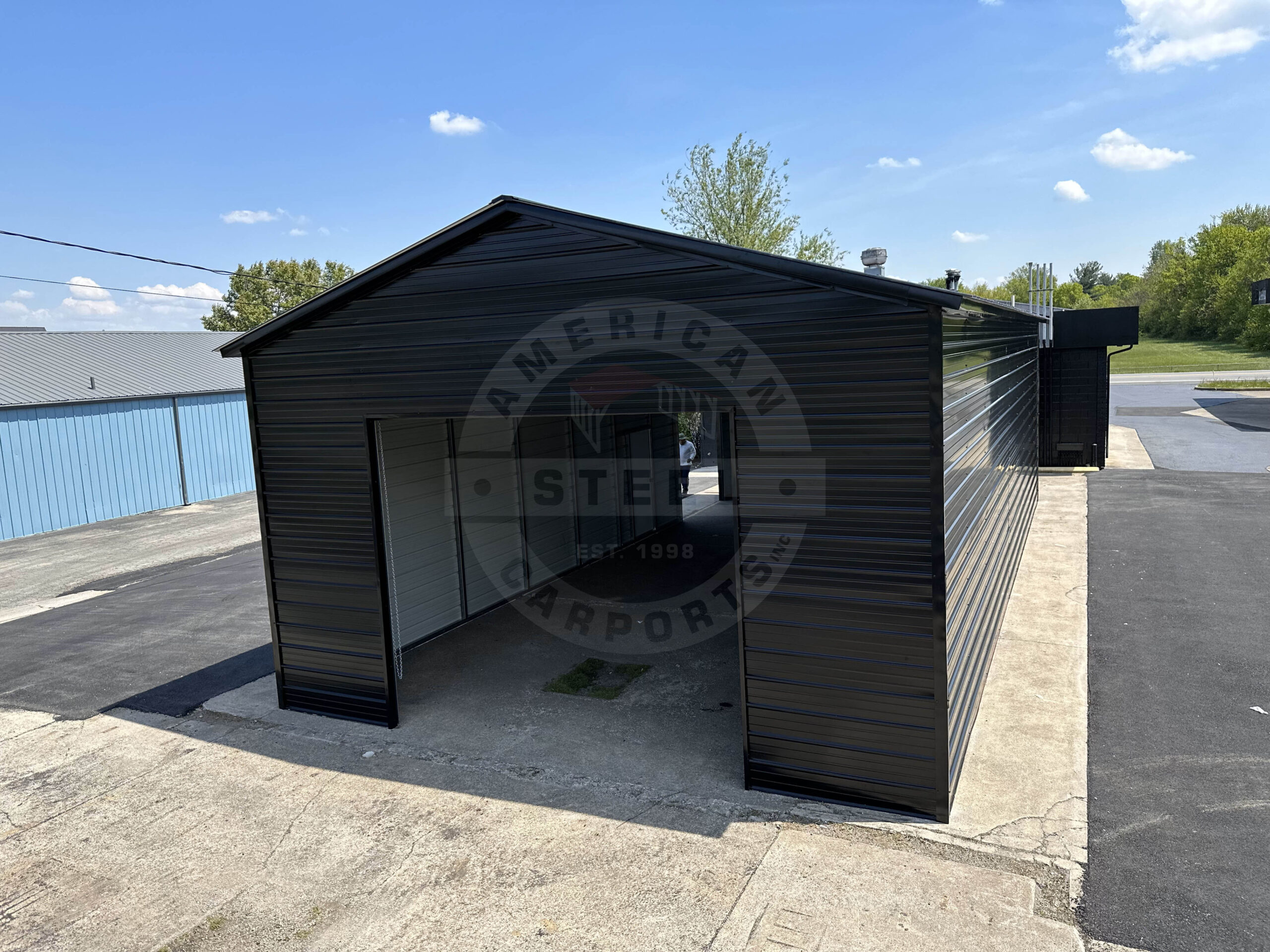 Cumberland KY Steel Metal Garage