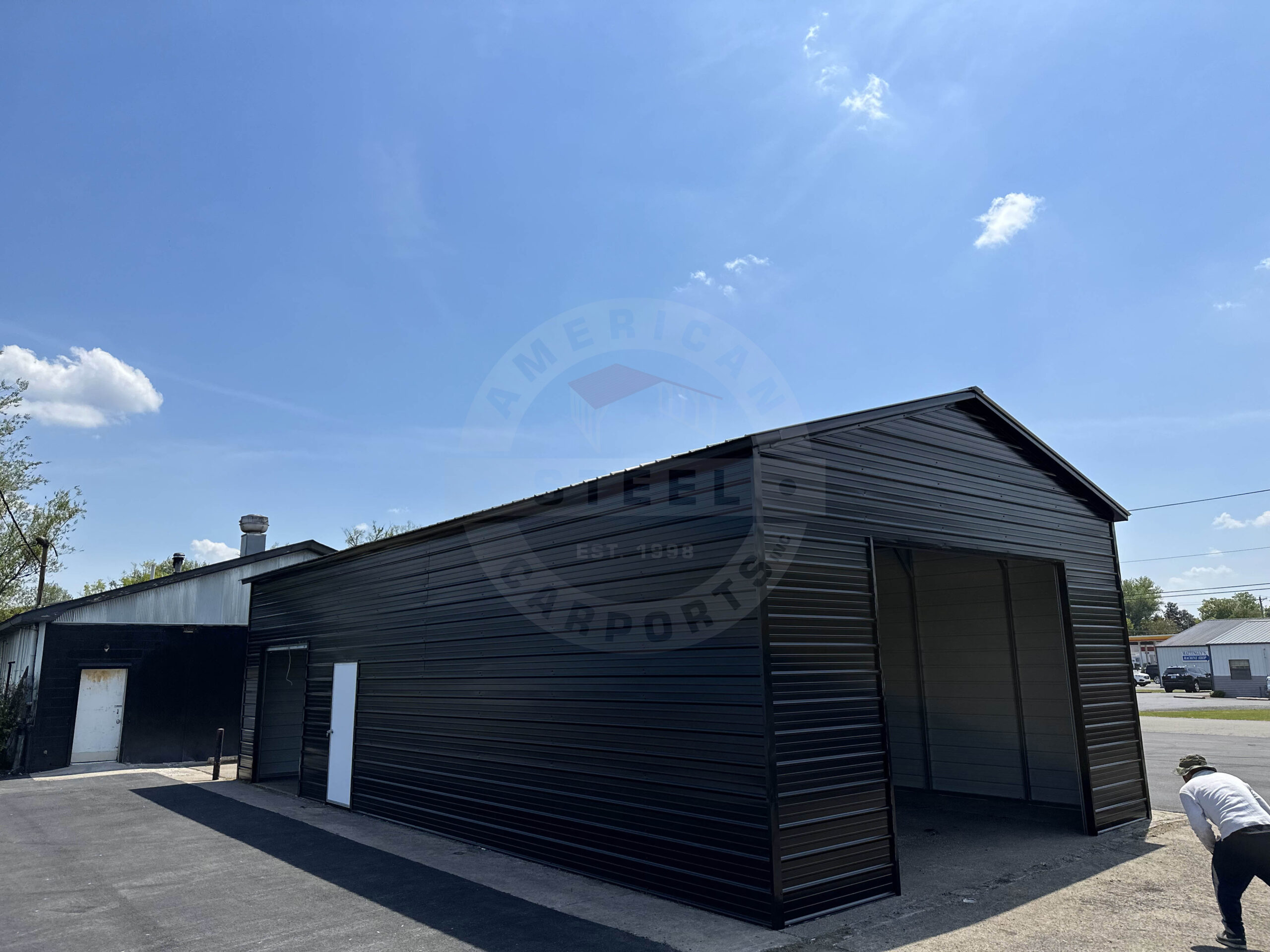 Cumberland KY Steel Metal Garage