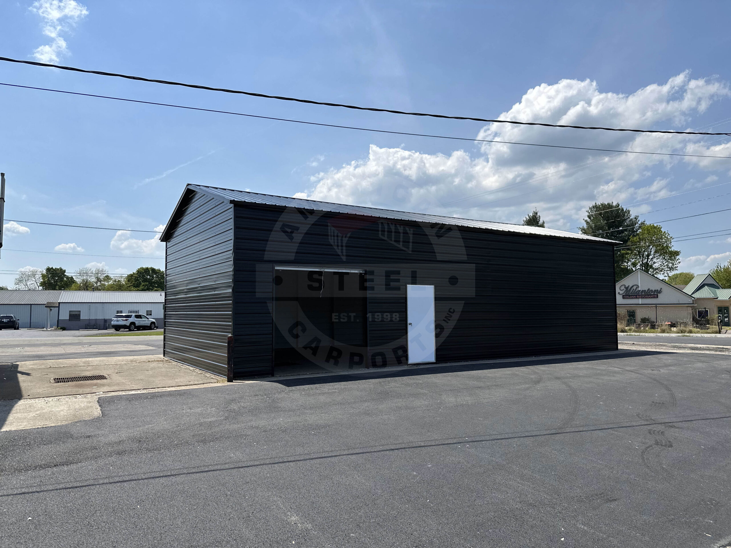 Cumberland KY Steel Metal Garage