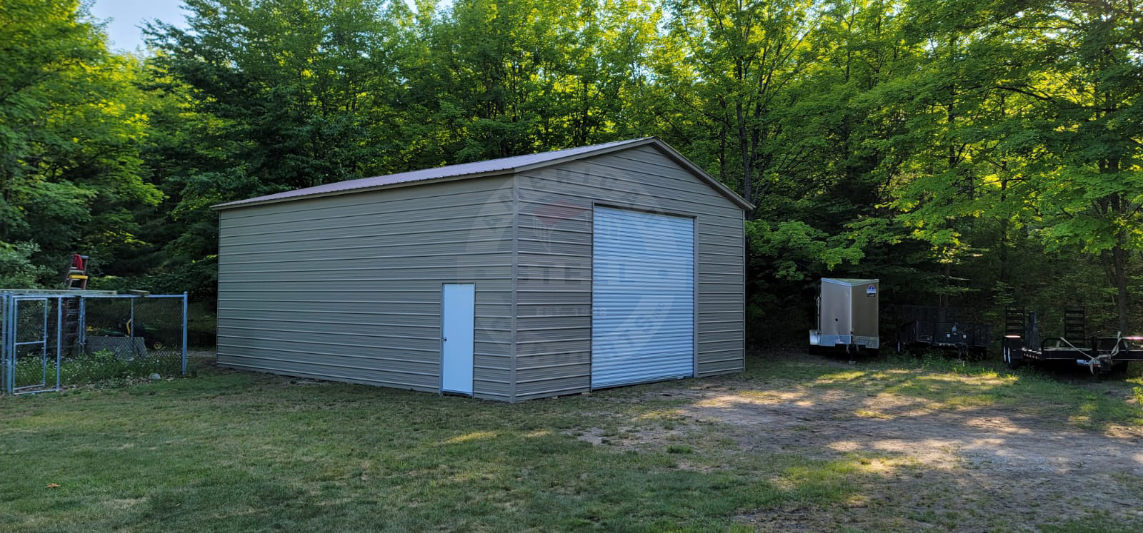 Camdenton MO Metal Garage - Image 3