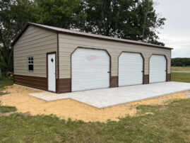City of Canton OH Steel Metal Garage
