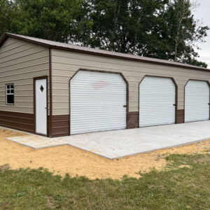 City of Canton OH Steel Metal Garage
