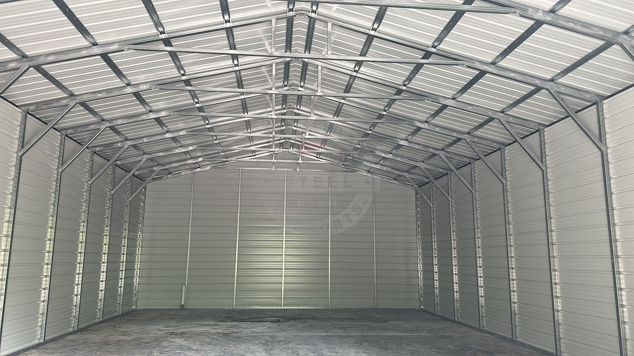 Houston MO Metal Garage - Image 4
