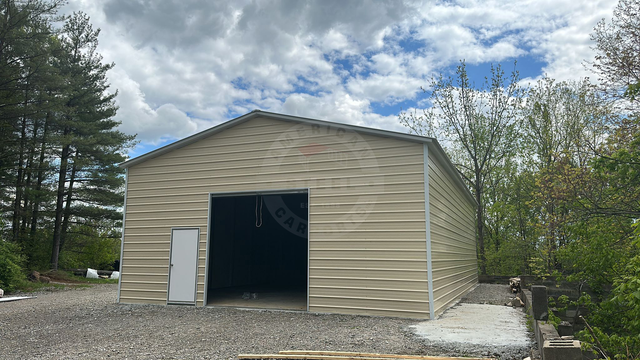 Houston MO Metal Garage - Image 5