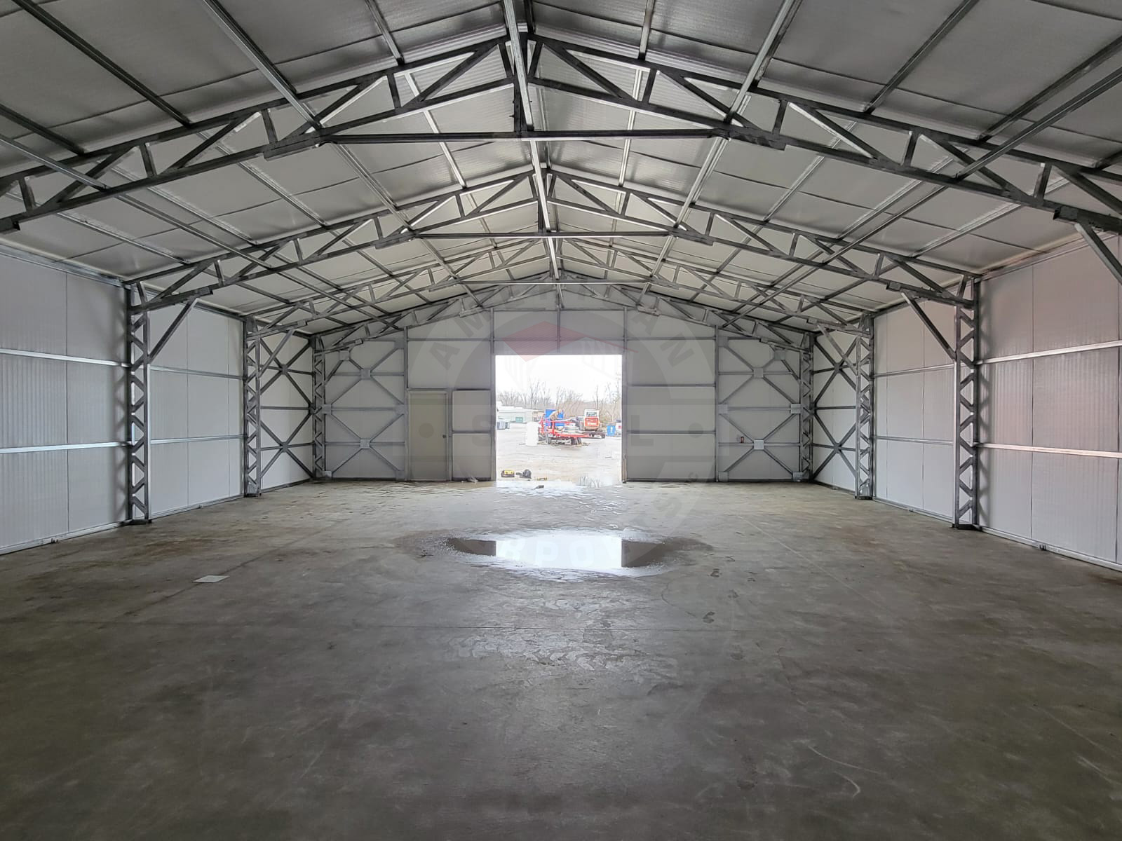 Lexington KY Steel Metal Garage