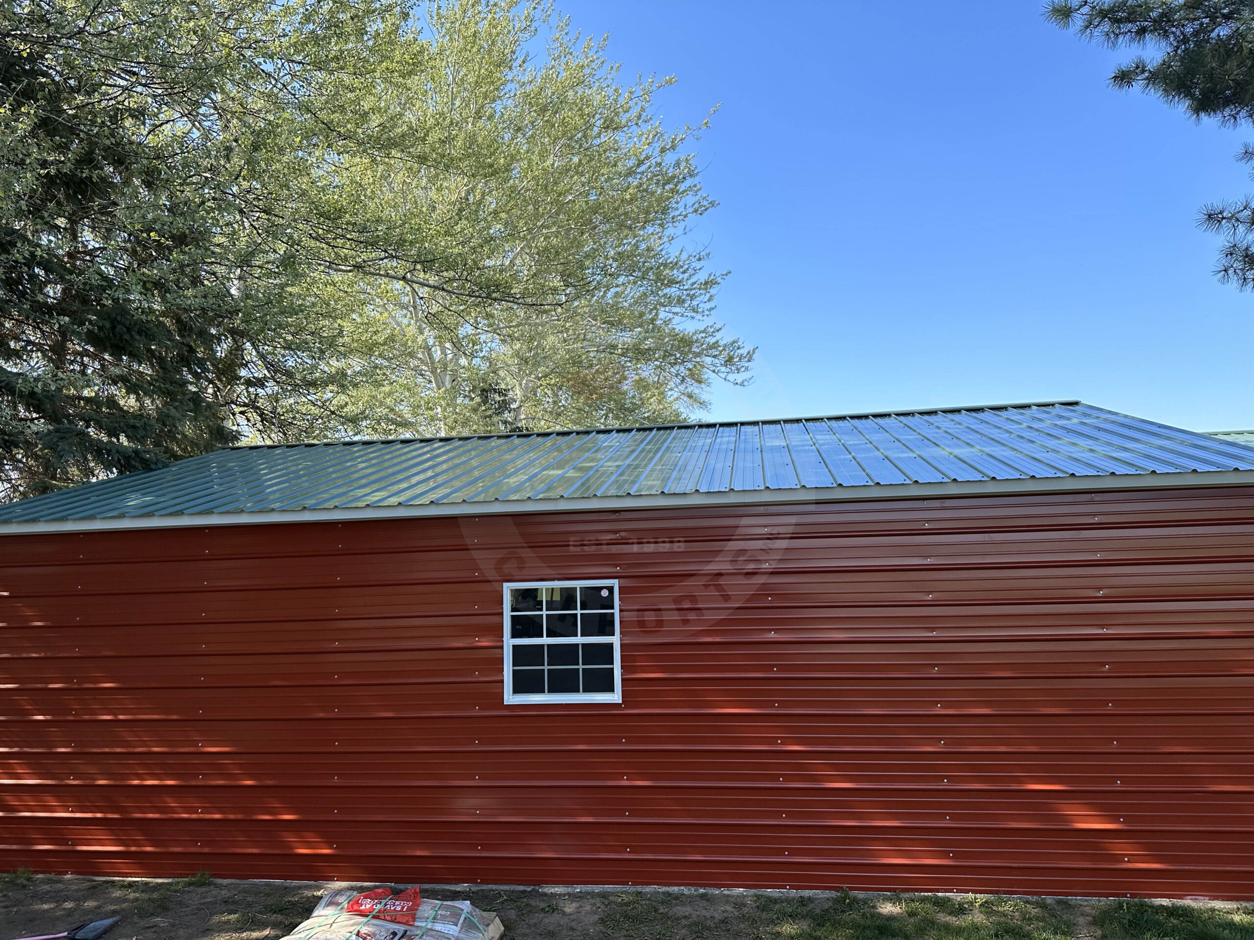 Owenton KY Steel Metal Garage