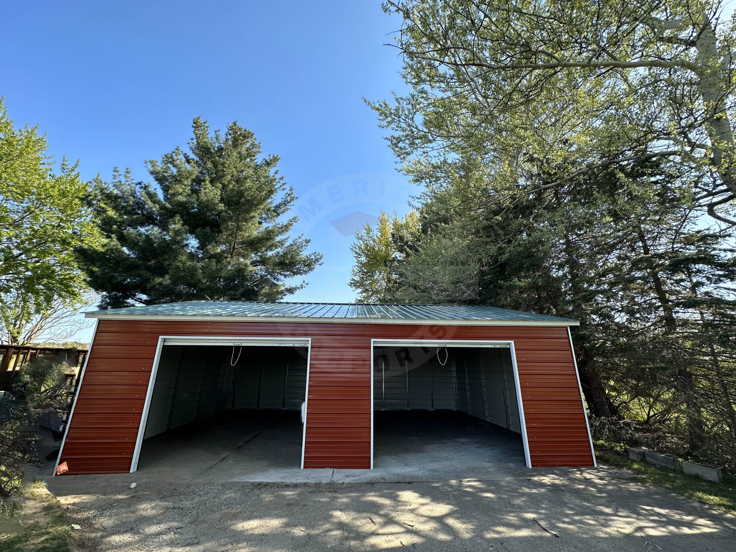 Owenton KY Steel Metal Garage