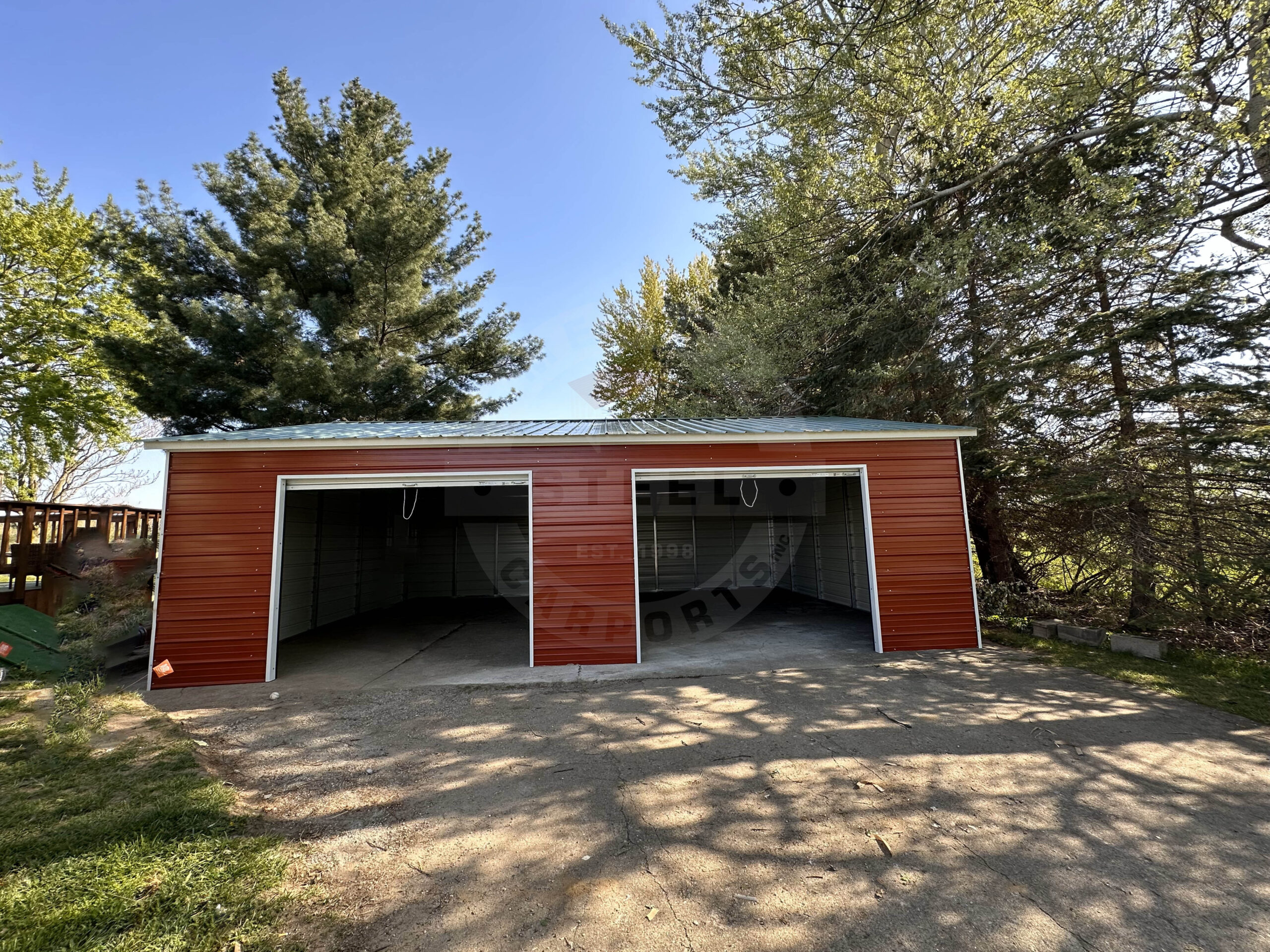 Owenton KY Steel Metal Garage