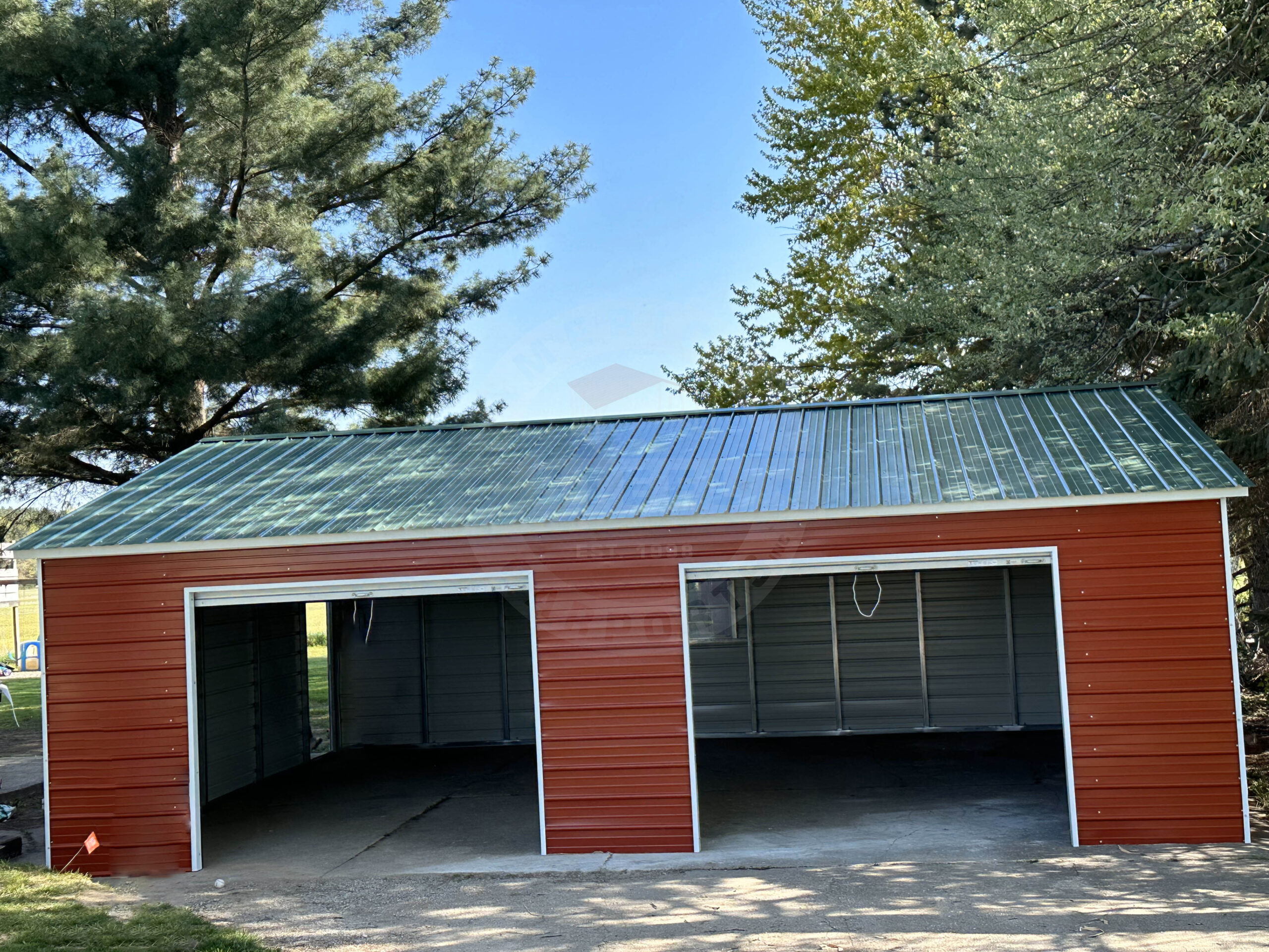 Owenton KY Steel Metal Garage