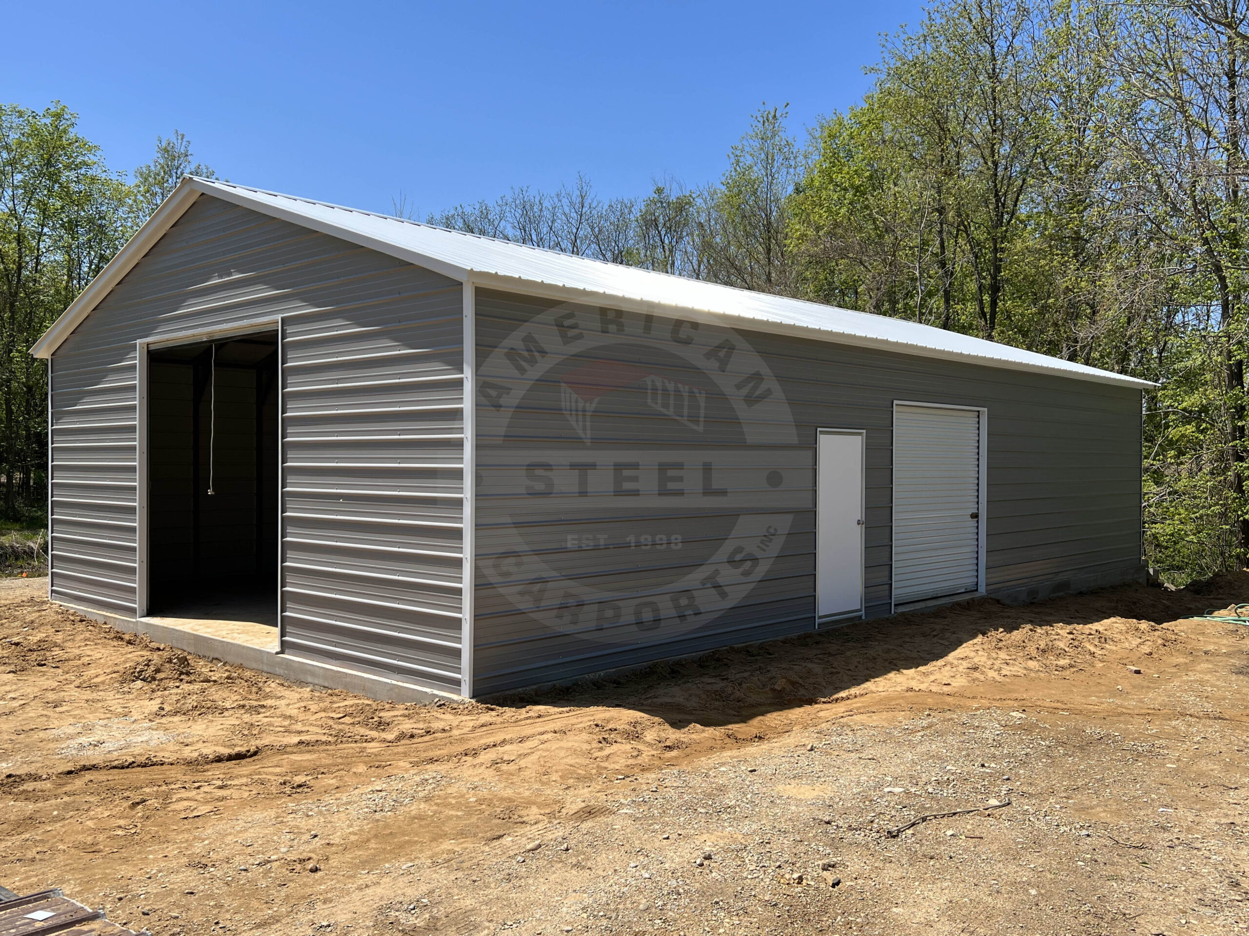 Williamsburg KY Steel Metal Garage