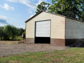 Macomb IL Steel Metal Garage