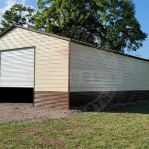 Macomb IL Steel Metal Garage