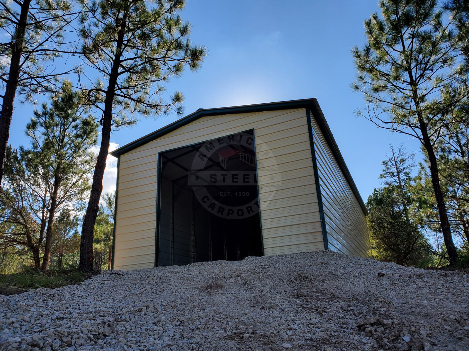 Oak Ridge TN Steel Metal Garage