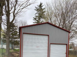 Viroqua WI Steel Metal Garage Building
