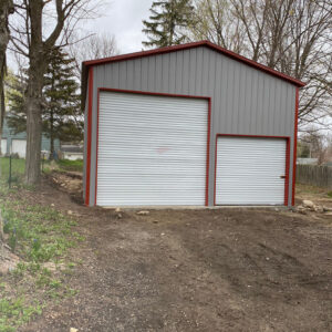 Viroqua WI Steel Metal Garage Building