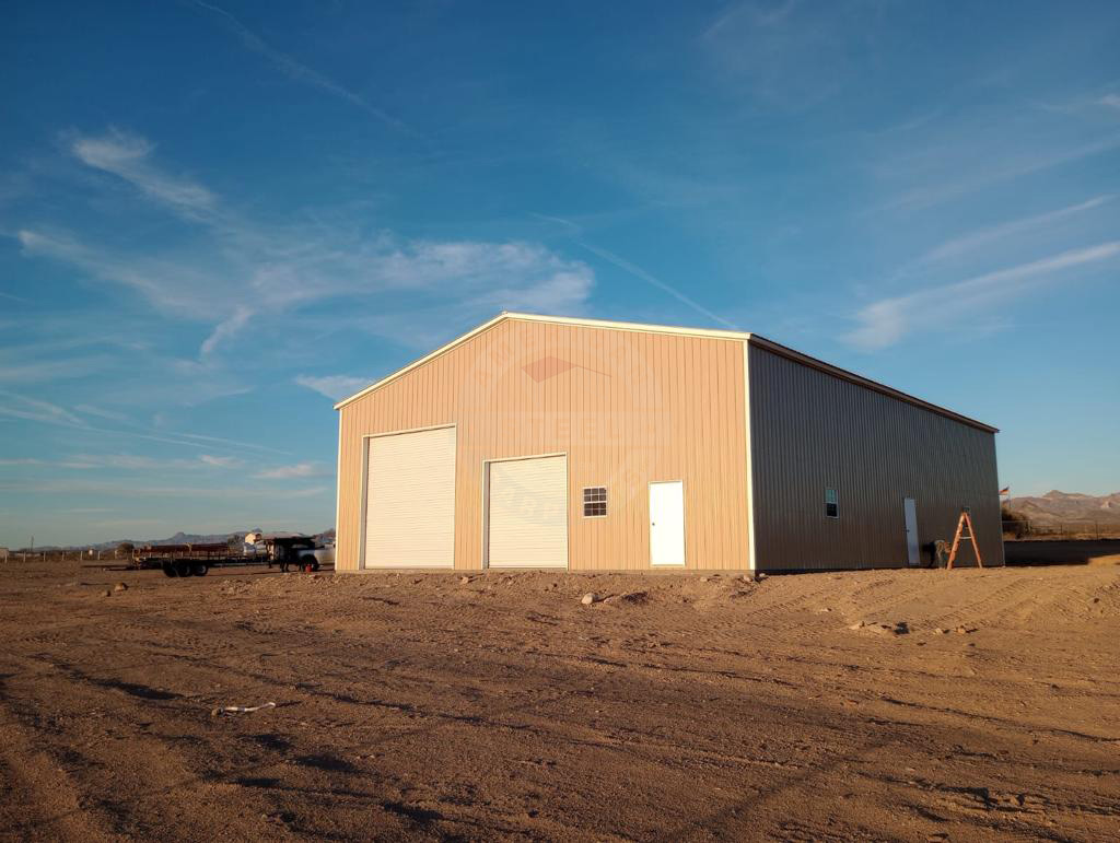 Townsend WI Steel Metal Garage Building