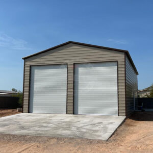 Waukegan IL Steel Metal Garage
