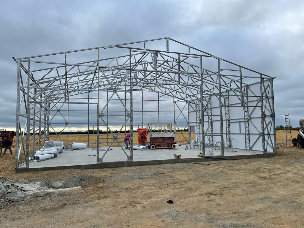 Rhinelander WI Steel Metal Garage Building