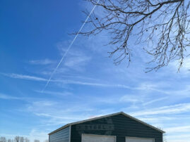 Montello WI Steel Metal Garage Buiding