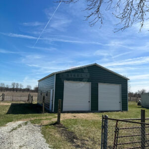 Montello WI Steel Metal Garage Buiding