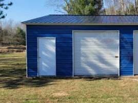 Hayward WI Steel Metal Garage Building