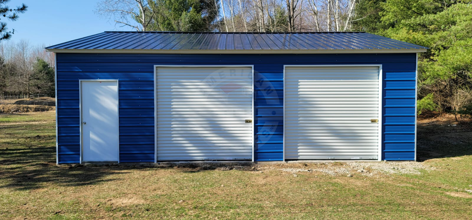 Hayward WI Steel Metal Garage Building