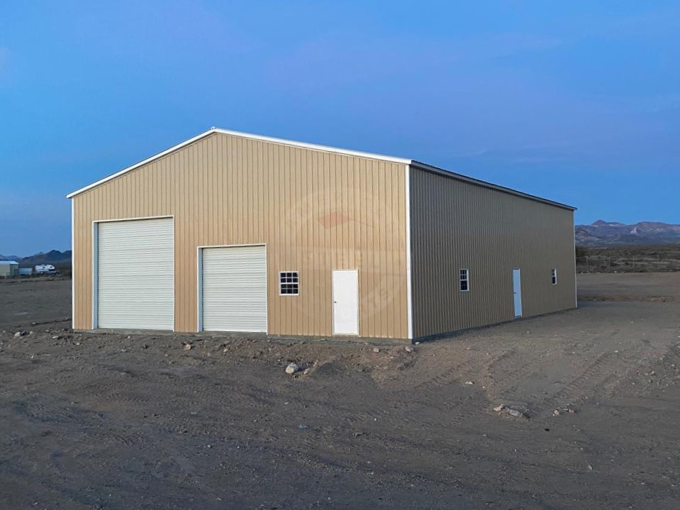 Townsend WI Steel Metal Garage Building