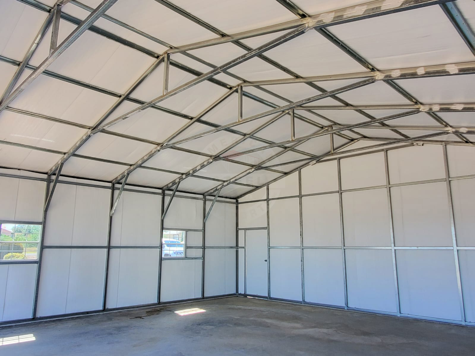 Clarksburg WV Steel Metal Garage