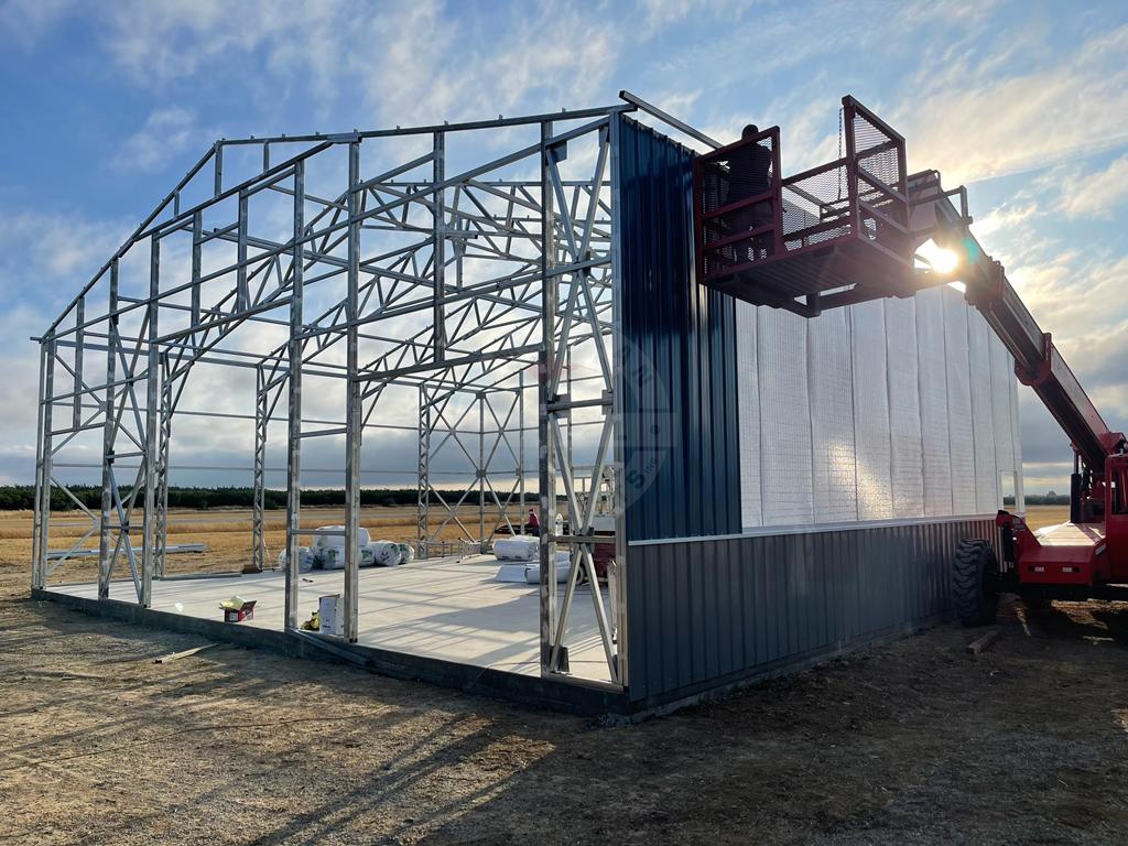 Rhinelander WI Steel Metal Garage Building