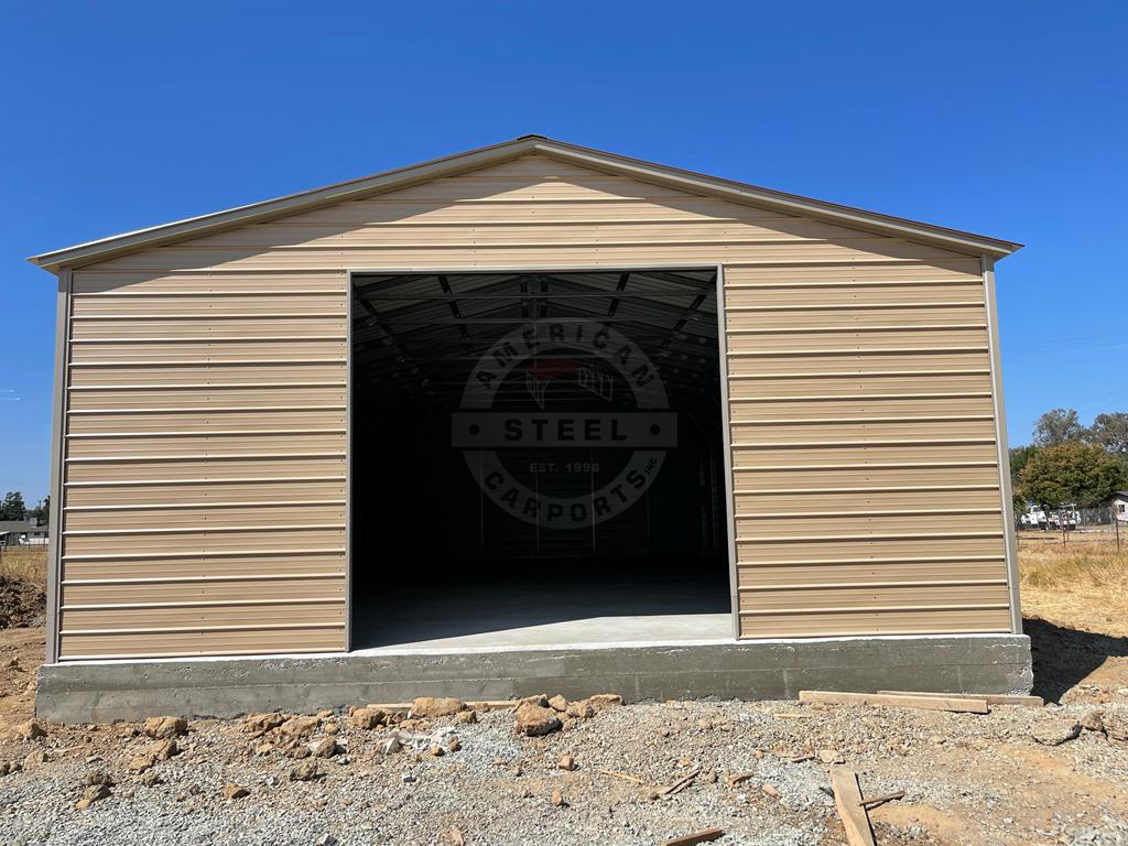 Rochester MN Steel Metal Garage