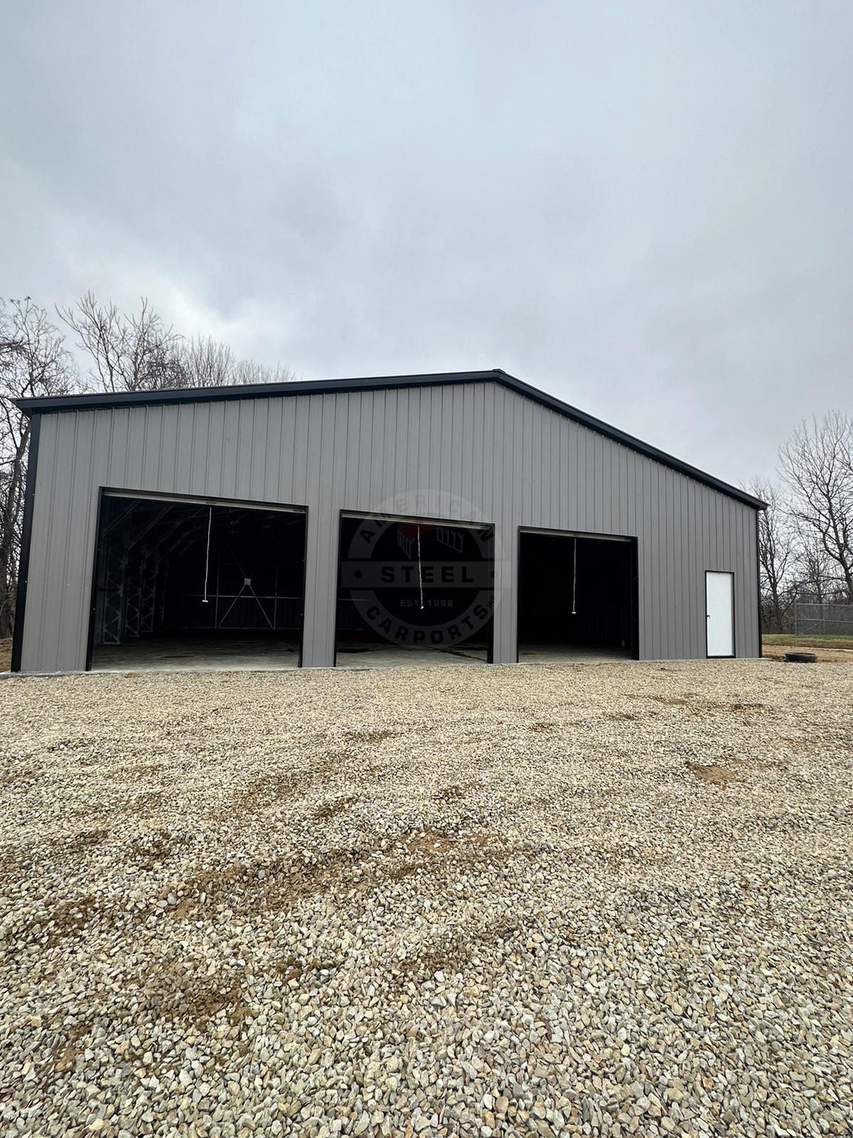 Tomah WI Steel Metal Garage Building