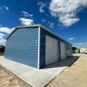 Peoria IL Steel Metal Garage