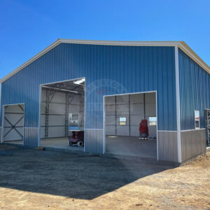 Rhinelander WI Steel Metal Garage Building