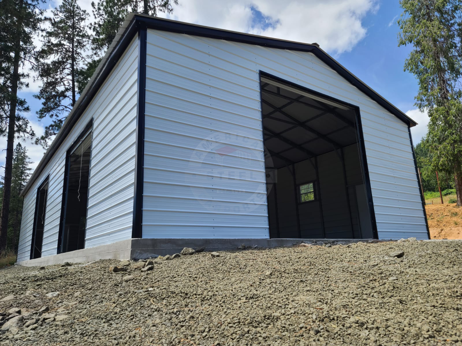 Poplar Bluff MO Metal Garage - Image 3