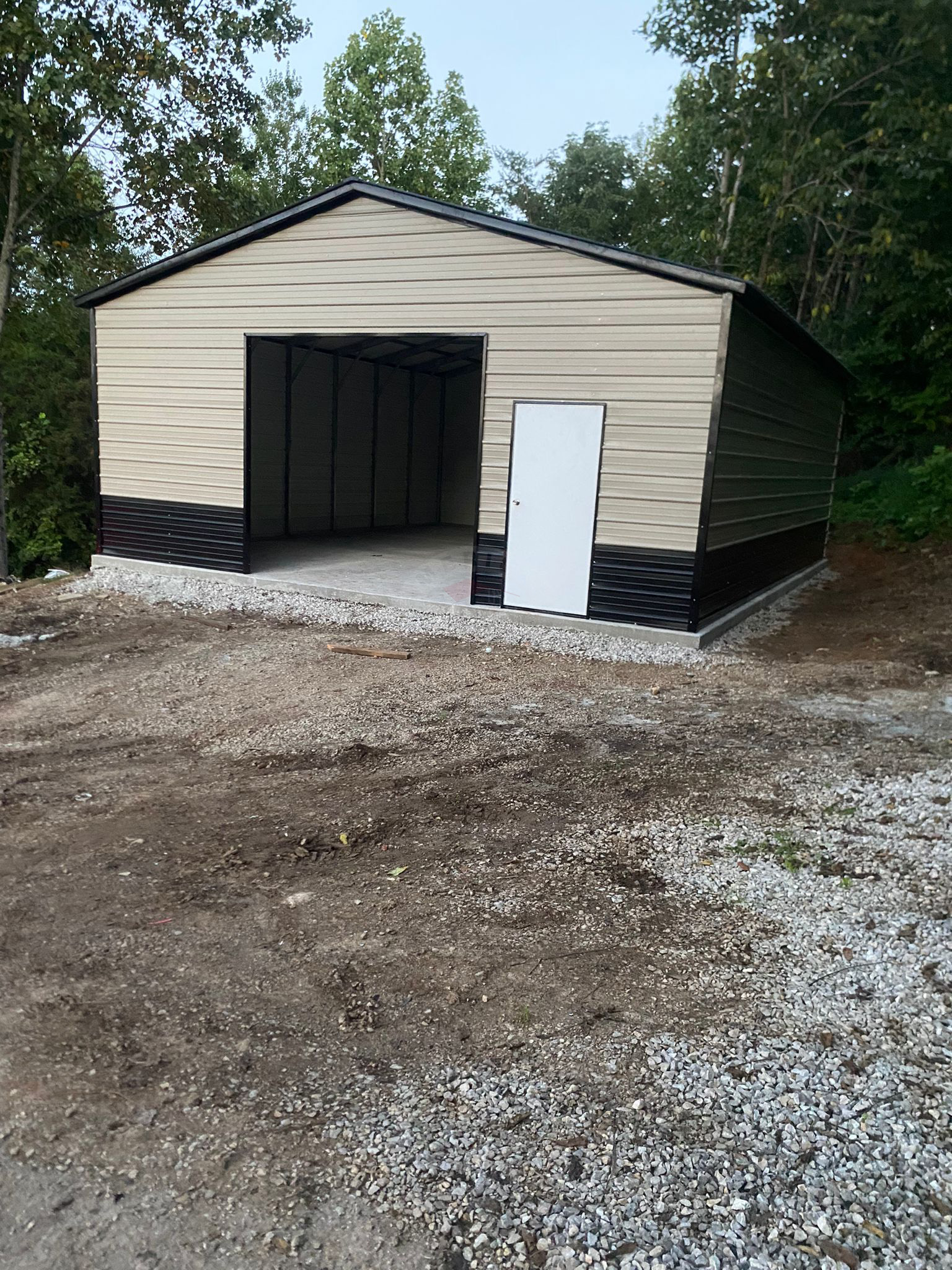 Marinette WI Steel Metal Garage Building