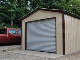 Amery WI Steel Metal Garage