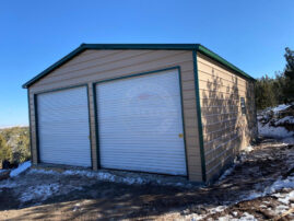 Harrisburg IL Steel Metal Garage