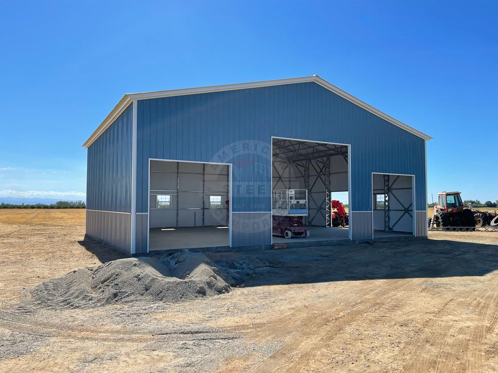 Rhinelander WI Steel Metal Garage Building