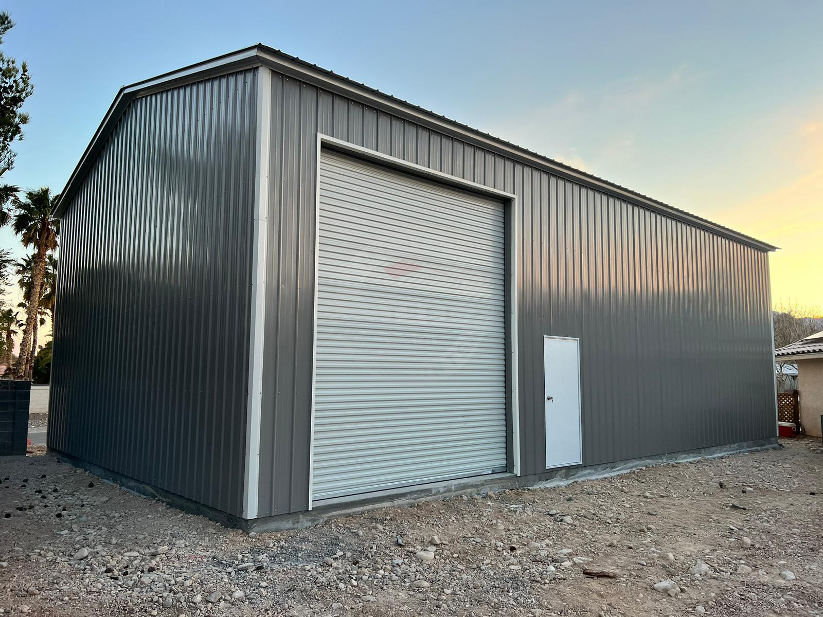 Decatur IL Steel Metal Garage