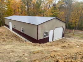 Wausau WI Steel Metal Garage Building