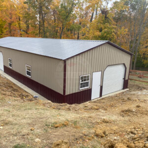 Wausau WI Steel Metal Garage Building