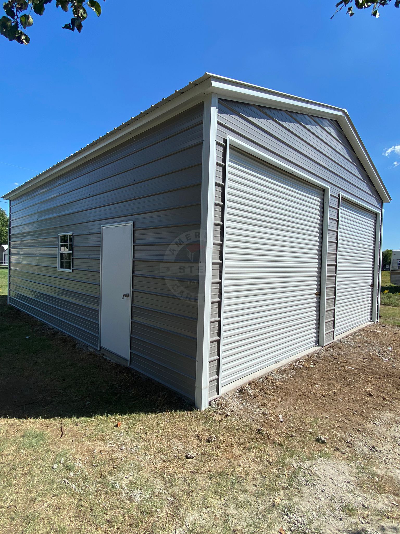 Kewanee IL Steel Metal Garage